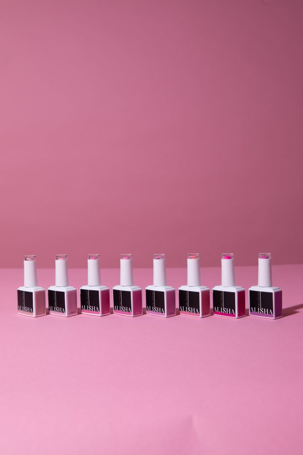 Colores Alisha-Esmalte Semipermanente-Pink/Rosa 07 (15ml) - Imagen 2