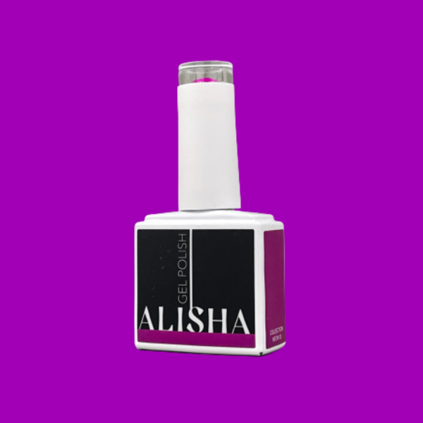 Colores Alisha-Esmalte Semipermanente-Morado Neon 03 (15ml)