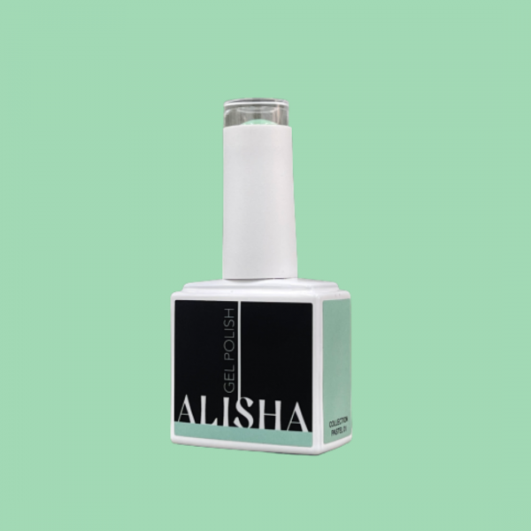 Colores Alisha-Esmalte Semipermanente-Verde Pastel 01 (15ml)