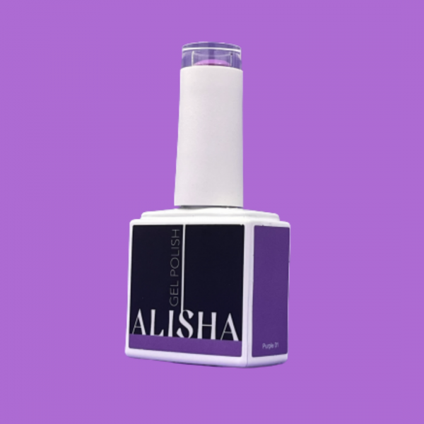 Colores Alisha-Esmalte Semipermanente-Purple/Morado 01 (15ml)
