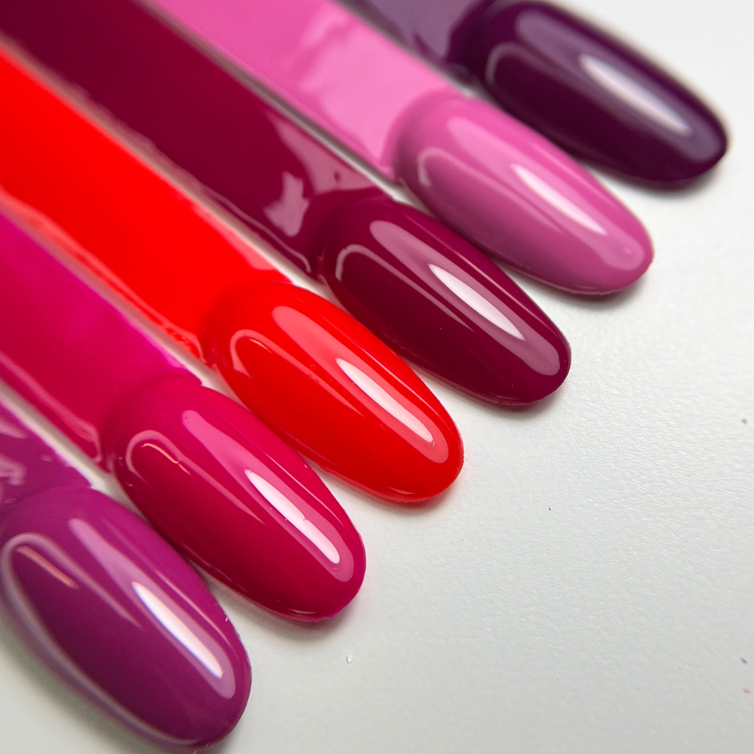 Colores Alisha-Esmaltes Semipermanentes Coleccion Cherry completa 15ml Colores Alisha-Esmaltes Semipermanentes Coleccion Cherry completa 15ml