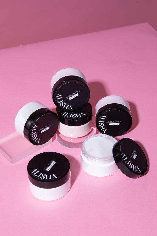 Polvo Acrílico Glitter Pink/Rosa Purpurina 40g/80g/Porcelana - Imagen 2