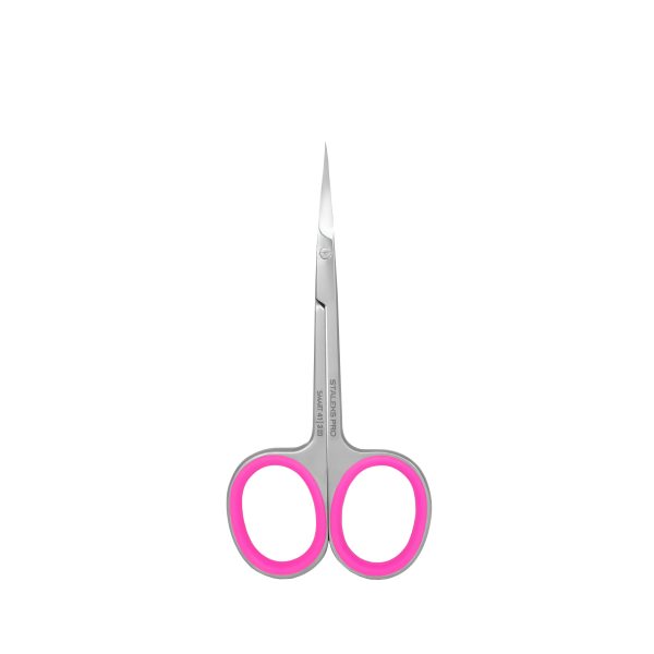 TIJERAS PARA CUTICULAS PROFESIONALES STALEKS SMART 41/3 tijera alargada, de hoja curva, tamaño M