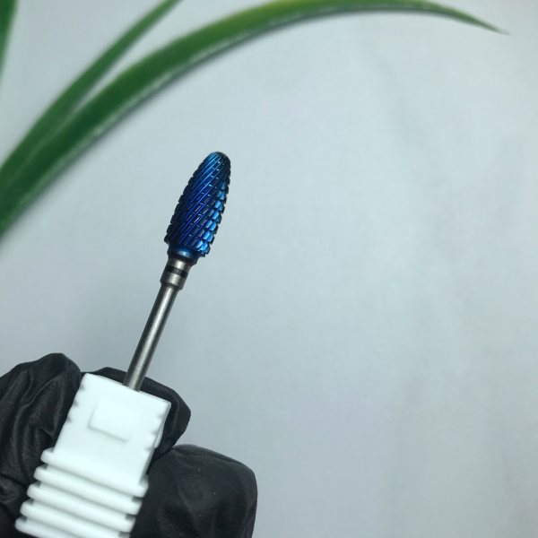 Fresas/Brocas de manicura de carburo de tungsteno para retirar Gel, Acrilico o Acrygel. Grano Duro (Banda Negra) - Imagen 2