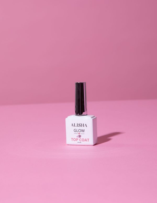 Top Coat Glow Glitter/ Top Coat Con Brillantina- 15ml