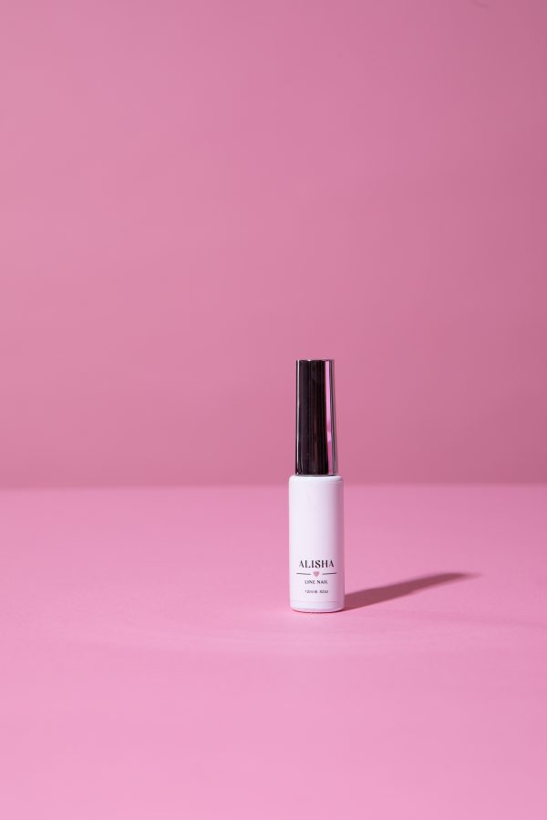 Line Nail Blanco-Esmalte Semipermanente pincel fino para francesa-12ml