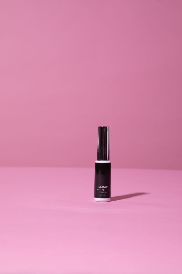 Line Nail Negro-Esmalte semipermanente pincel fino para hacer francesa-12ml