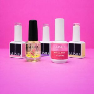 PACK MUJER PODEROSA-Esmaltes semipermanentes+Base rubber+aceite de cuticulas